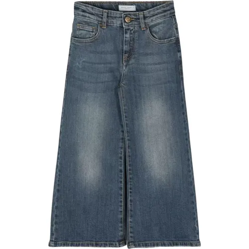 Fashionista Jeans: Blauer Denim, Weites Bein, Oversized Fit - Golden Goose - Modalova