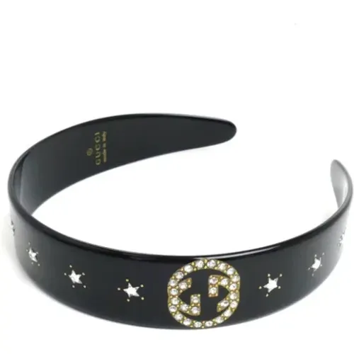 Pre-owned Canvas hair-accessories , unisex, Sizes: ONE SIZE - Gucci Vintage - Modalova