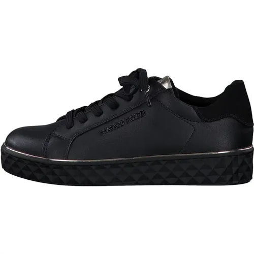 Schwarze Sneakers für Frauen , Damen, Größe: 40 EU - marco tozzi - Modalova