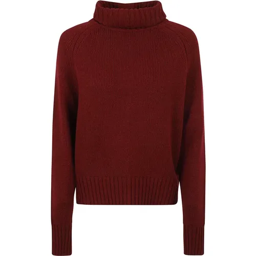 Turtleneck Sweater 1/1 , female, Sizes: S, XS, L, M - allude - Modalova