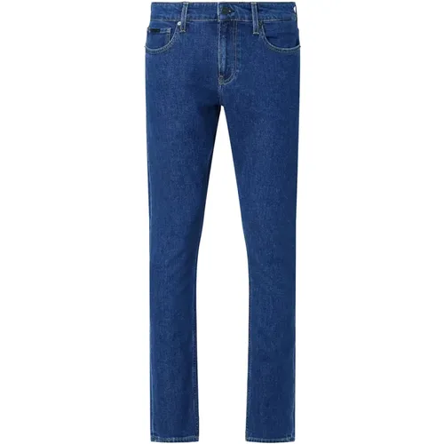 Slim Fit Denim Jeans , male, Sizes: W32, W36, W38, W30, W34, W33 - Calvin Klein - Modalova