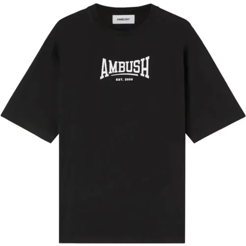 B Grafisches T-Shirt für Männer , Herren, Größe: L - Ambush - Modalova