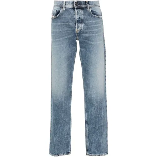 Washed Denim Jeans , male, Sizes: W31, W32, W30, W29, W33, W36, W34 - Diesel - Modalova
