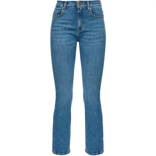 Flared Jeans , Damen, Größe: W26 - pinko - Modalova