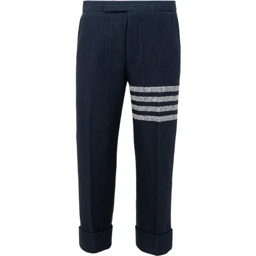 Tweed Pants , male, Sizes: M - Thom Browne - Modalova
