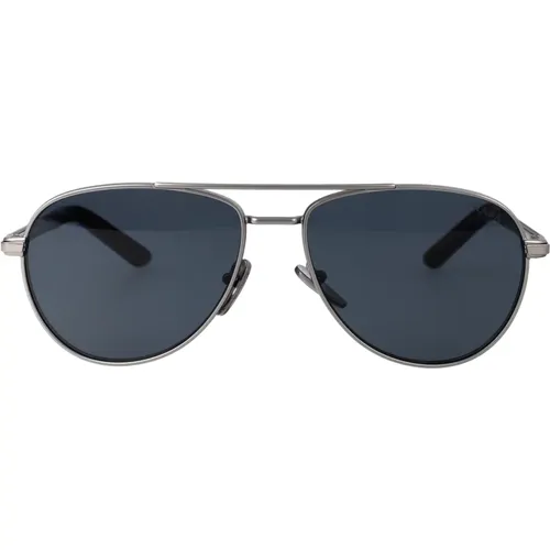 Stylische Sonnenbrille mit einzigartigem Design , Herren, Größe: 60 MM - Prada - Modalova