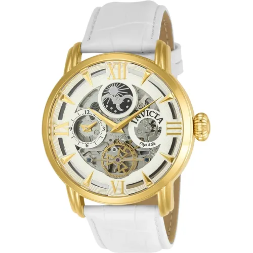 Men Automatic Watch - Objet D Art Collection , male, Sizes: ONE SIZE - Invicta Watches - Modalova