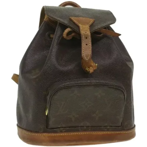 Vintage Canvas Backpack , female, Sizes: ONE SIZE - Louis Vuitton Vintage - Modalova