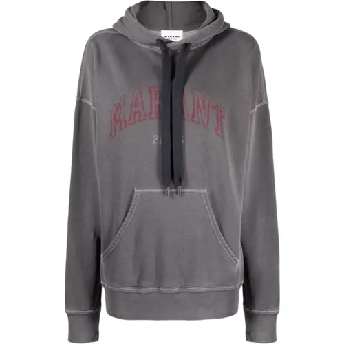 Schwarzer Mansel Sweatshirt - Isabel Marant Étoile - Modalova