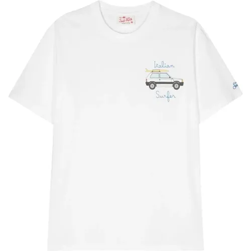 T-shirts and Polos , male, Sizes: M, XL, S, L - MC2 Saint Barth - Modalova
