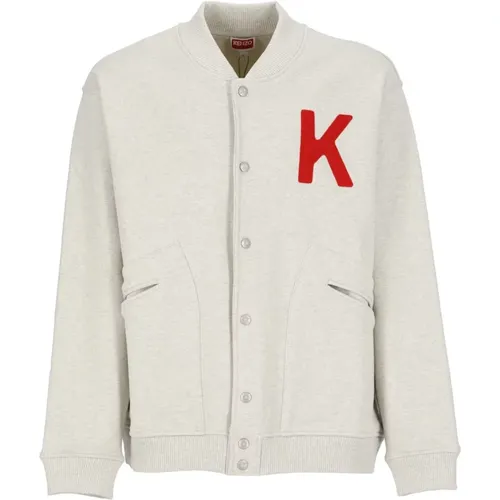 Bomber Jackets,Graue Sweaters für Männer - Kenzo - Modalova