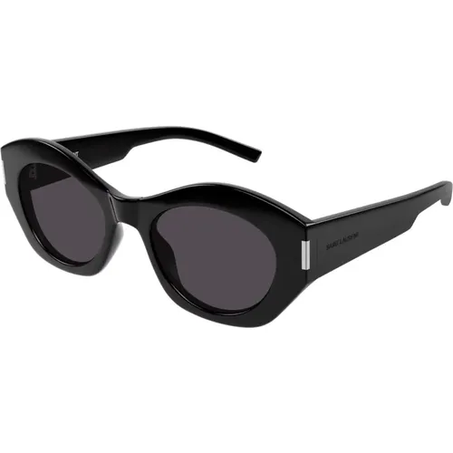 Cat Eye Sunglasses , unisex, Sizes: 52 MM - Saint Laurent - Modalova