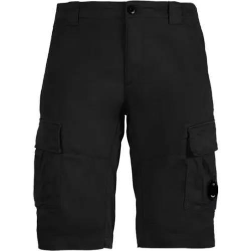 Cargo Shorts mit ikonischem Detail , Herren, Größe: XL - C.P. Company - Modalova