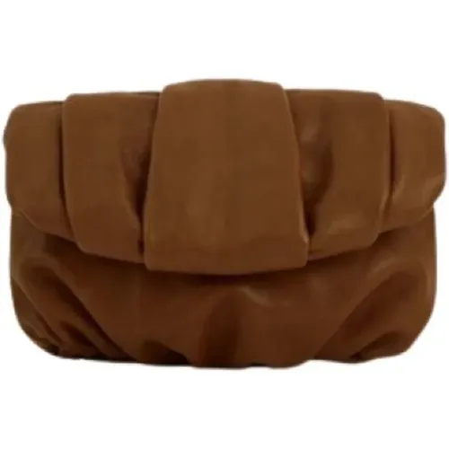 Handgemachte Leder Clutch Tasche , Damen, Größe: ONE Size - Malababa - Modalova