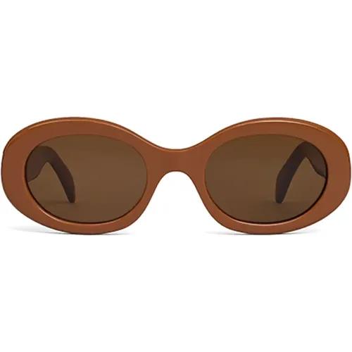TriompheLarge Sunglasses , female, Sizes: 52 MM - Celine - Modalova
