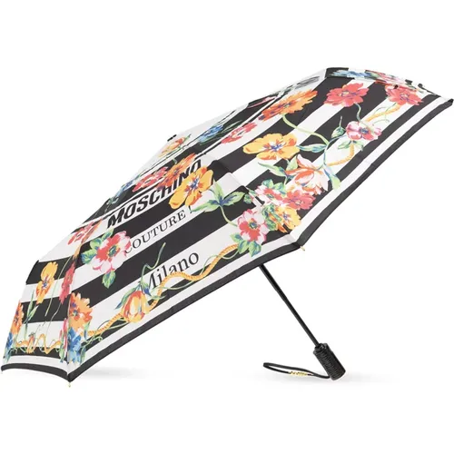 Regenschirm mit Logo , unisex, Größe: ONE Size - Moschino - Modalova