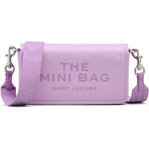 Mini Tasche Lila Leder Magnetverschluss - Marc Jacobs - Modalova
