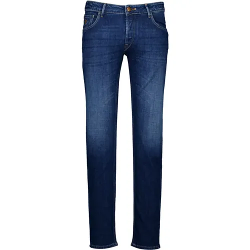 Orvieto-c Jeans Blau Stilvolles Denim , Herren, Größe: W32 - Hand Picked - Modalova