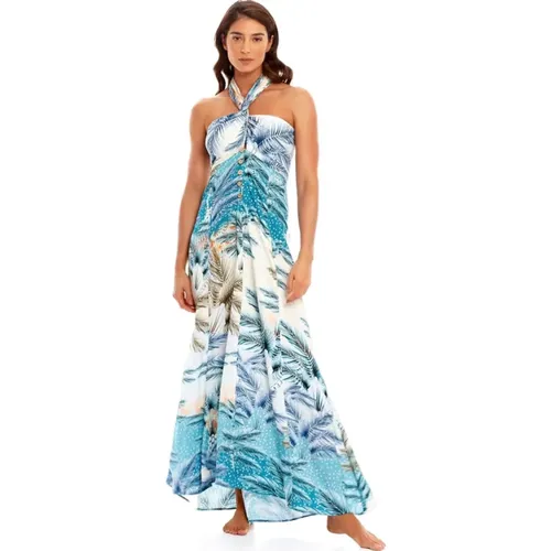 Φόρεμα Γυναικείο Beck Arabella 8236-Multicolor , female, Sizes: S, M - Agua by Agua Bendita - Modalova