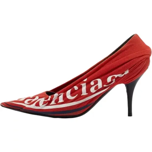 Pre-owned Fabric heels , female, Sizes: 5 UK - Balenciaga Vintage - Modalova