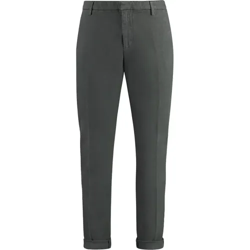 Baumwoll Chino Hose mit Aufrollbaren Bündchen - Dondup - Modalova