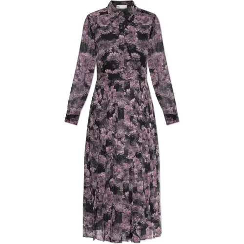 Kleid mit plissiertem Saum - TORY BURCH - Modalova