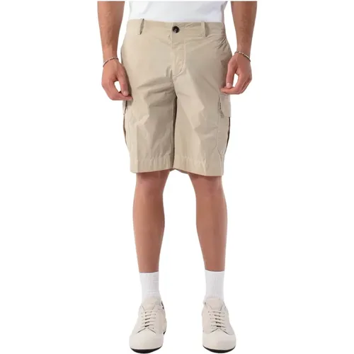 Cargo Bermuda shorts with hidden closure , male, Sizes: S - RRD - Modalova