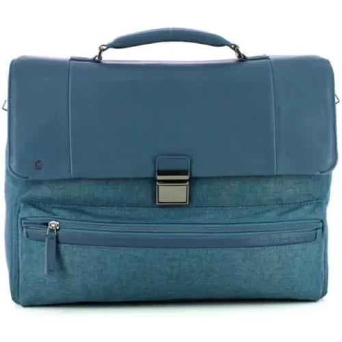 Work Bag with Laptop Compartment , male, Sizes: ONE SIZE - Piquadro - Modalova