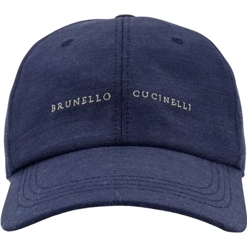 Ss24 Mens Accessories Hat , male, Sizes: M - BRUNELLO CUCINELLI - Modalova