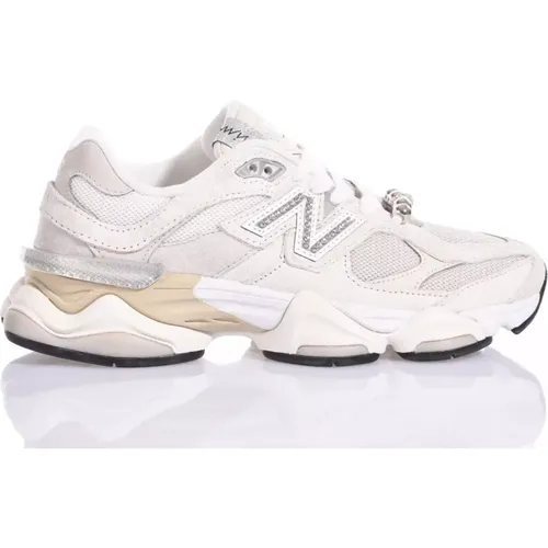 Beige Weiße Sneakers für Frauen , Damen, Größe: 39 1/2 EU - New Balance - Modalova