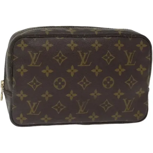 Pre-owned Canvas clutches , female, Sizes: ONE SIZE - Louis Vuitton Vintage - Modalova