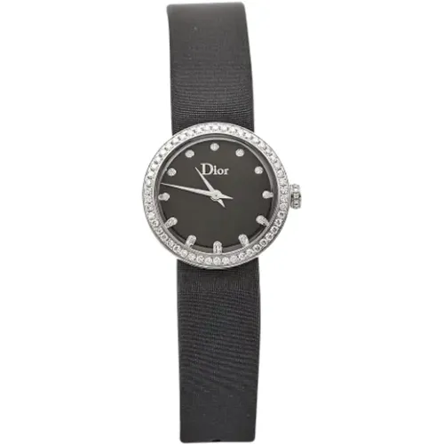 Pre-owned Stainless Steel watches , female, Sizes: ONE SIZE - Dior Vintage - Modalova