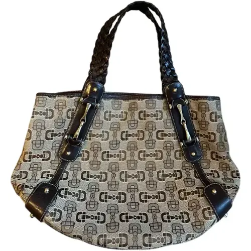 Pre-owned Canvas schultertasche - Gucci Vintage - Modalova