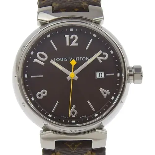 Pre-owned Stainless Steel watches , male, Sizes: ONE SIZE - Louis Vuitton Vintage - Modalova