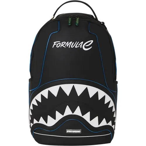 Formula-E Backpack , male, Sizes: ONE SIZE - Sprayground - Modalova