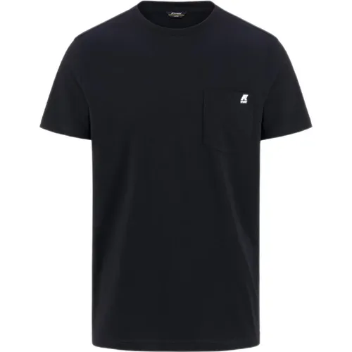 Classic T-shirt , male, Sizes: XL, M, L, 2XL - K-way - Modalova