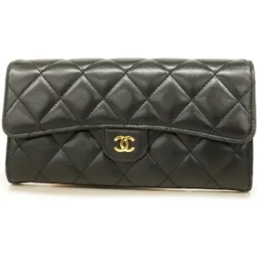 Pre-owned Leather wallets , female, Sizes: ONE SIZE - Chanel Vintage - Modalova