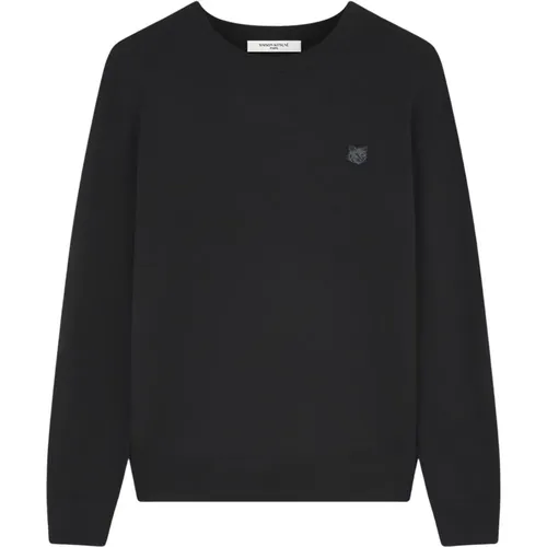 Maison Kitsune Sweaters , male, Sizes: M, S, XL - Maison Kitsuné - Modalova