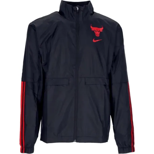 Chicago Bulls Tracksuit Jacket /Red , male, Sizes: S, XL - Nike - Modalova