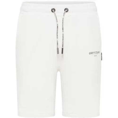 Relaxed Atmosphere Basic Line Shorts , male, Sizes: XL, 2XL, L, S, M - carlo colucci - Modalova