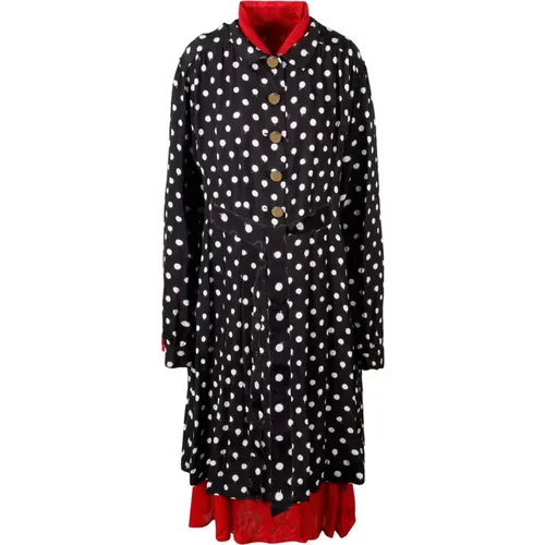 Spray Dots Reversible Dress , female, Sizes: 2XS - Balenciaga - Modalova