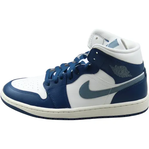 Blaue Ozone Air 1 Mid , Herren, Größe: 42 1/2 EU - Jordan - Modalova