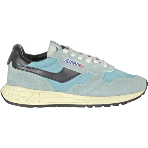 Suede Sneakers with Running Sole , female, Sizes: 7 UK, 8 UK, 6 UK, 3 UK, 4 UK - Autry - Modalova