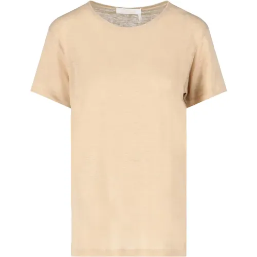 Beiges Hochwertiges T-Shirt Chloé - Chloé - Modalova
