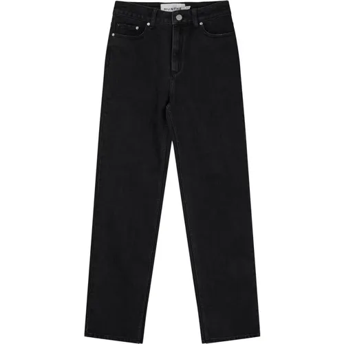 Klassische Schwarze Jeans Culinari Hose , Damen, Größe: 2XS - Munthe - Modalova