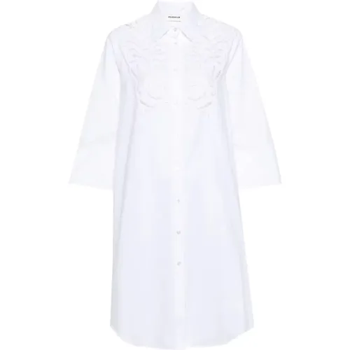 Bianco Dress , female, Sizes: L, XS, M - P.a.r.o.s.h. - Modalova