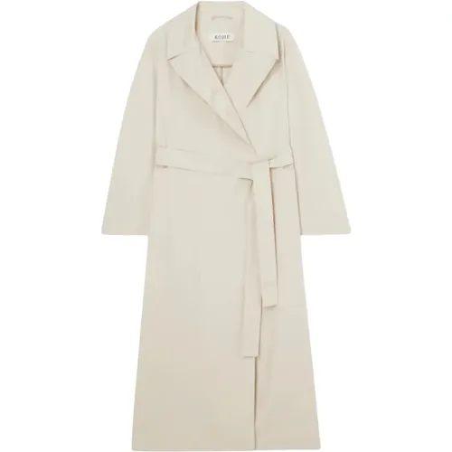 Langer Wickel-Trenchcoat Sand Róhe - Róhe - Modalova