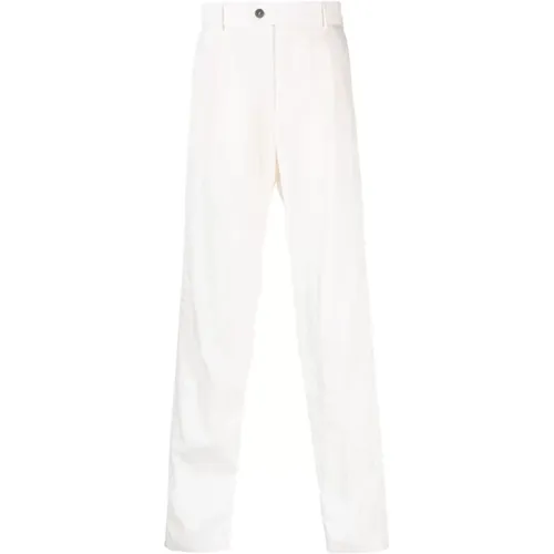 Elegant Straight Trousers for Men , male, Sizes: 2XL, 4XL - Giorgio Armani - Modalova