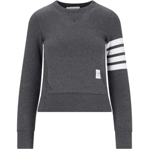 Grey Sweaters for Men , female, Sizes: S, 2XS, XS, 3XS - Thom Browne - Modalova