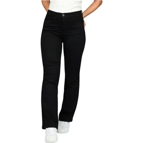 Schicke Towson Jeans mit Weiten Beinen , Damen, Größe: XL - 2-Biz - Modalova